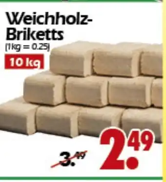 Wreesmann Weichholzbriketts 10kg Angebot