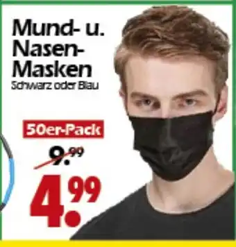 Wreesmann Mund- u. Nasenmasken 50st Angebot