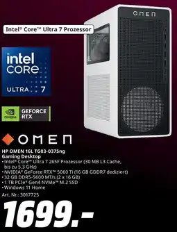 MediaMarkt HP OMEN 16L TG03-0375ng Gaming Desktop Angebot