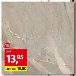 Bauhaus Bodenfliese 'Granby Beige' Angebot