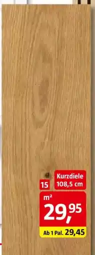 Bauhaus Fertigparkett 'Eiche' Angebot
