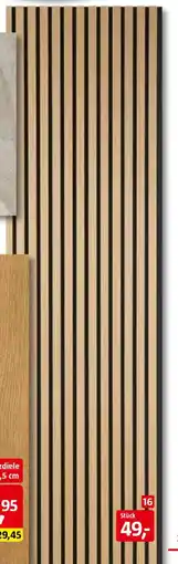Bauhaus Akustikpaneele 'Quanti Light Oak' Angebot
