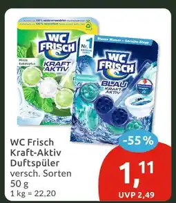 Budni Wc frisch kraft-aktiv duftspüler minze eukalyptus Angebot