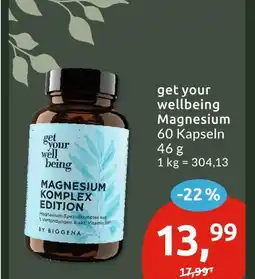 Budni Get your wellbeing magnesium komplex edition Angebot
