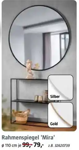 Bauhaus Rahmenspiegel 'Mira' Angebot