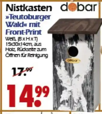 Wreesmann Dobar Nistkasten Teutoburger Wald Angebot