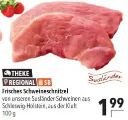 CITTI Markt Frisches Schweineschnitzel Angebot