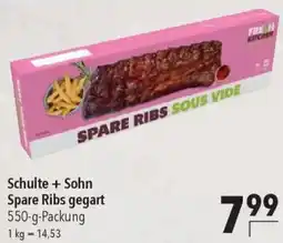 CITTI Markt Schulte + Sohn Spare Ribs gegart Angebot