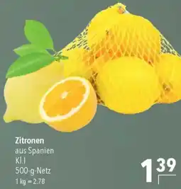 CITTI Markt Zitronen Angebot