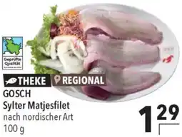 CITTI Markt GOSCH Sylter Matjesfilet Angebot