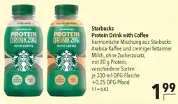 CITTI Markt Starbucks Protein Drink with Coffee Angebot