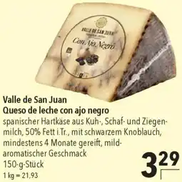 CITTI Markt Valle de San Juan Queso de leche con ajo negro Angebot