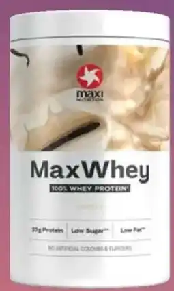 CITTI Markt Maxi Nutition MaxWhey Angebot