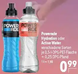 CITTI Markt Powerade Hydration oder Active Water Angebot