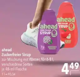 CITTI Markt ahead Zuckerfreier Sirup Angebot