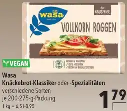 CITTI Markt Wasa Knäckebrot-Klassiker oder -Spezialitäten Angebot