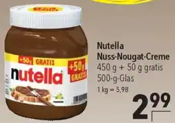 CITTI Markt Nutella Nuss-Nougat-Creme Angebot
