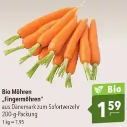 CITTI Markt Bio Möhren ,,Fingermöhren" Angebot