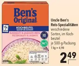 CITTI Markt Uncle Ben's Reis-Spezialitäten Angebot