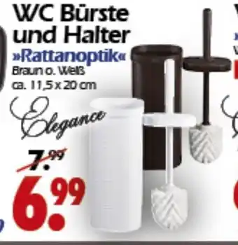 Wreesmann WC Burste u. Halter Rattanoptic Angebot