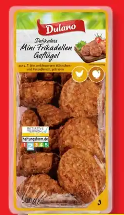 Lidl Dulano Delikatess Geflügel Frikadellen Angebot