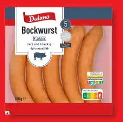 Lidl Dulano Bockwurst Angebot