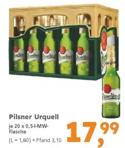 Globus Baumarkt Pilsner Urquell Angebot
