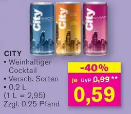 KODi City Weinhaltiger Cocktail Angebot