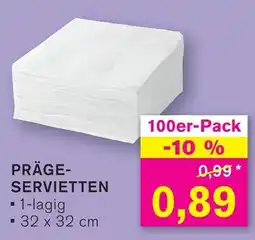 KODi PRÄGE- SERVIETTEN Angebot