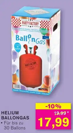 KODi PARTY FACTORY HELIUM BALLONGAS Angebot