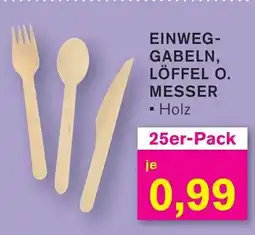 KODi EINWEG- GABELN, LÖFFEL O. MESSER Angebot