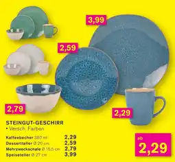 KODi STEINGUT-GESCHIRR Angebot