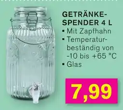 KODi GETRÄNKESPENDER 4L Angebot