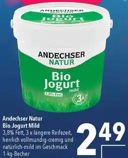 CITTI Markt Andechser Natur Bio Jogurt Mild Angebot