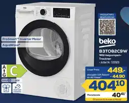Euronics Berlet beko B3T082C9W Wärmepumpen Trockner Angebot