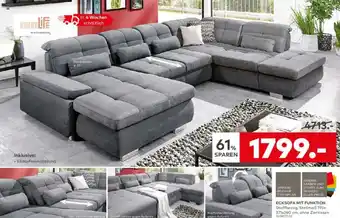 Ecksofa mit funktion