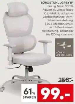 porta Bürostuhl ,,Grey II" Angebot