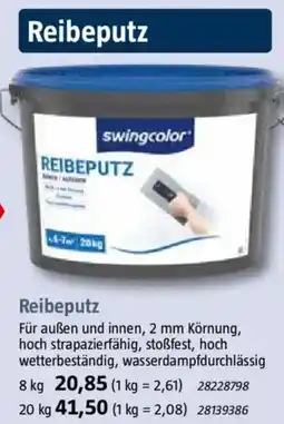 Bauhaus Swingcolor Reibeputz Angebot