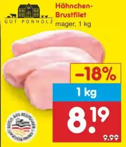 Netto Marken-Discount GUT PONHOLZ Hähnchen- Brustfilet Angebot