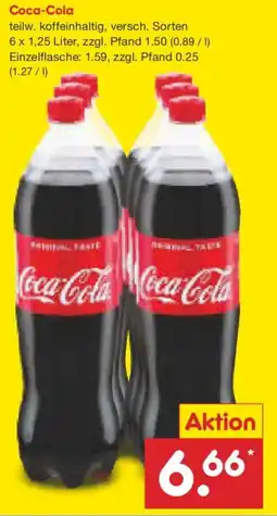 Netto Marken-Discount Coca-Cola Angebot