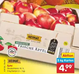 Netto Marken-Discount HEIMAT Äpfel Angebot