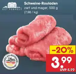 Netto Marken-Discount GUT PONHOLZ Schweine-Rouladen Angebot