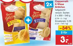 Netto Marken-Discount Coppenrath & Wiese Brötchen Angebot