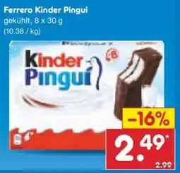 Netto Marken-Discount Ferrero Kinder Pingui Angebot