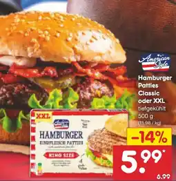 Netto Marken-Discount American Style Hamburger Patties Classic oder XXL Angebot