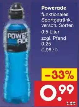 Netto Marken-Discount Powerade Angebot