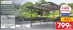 Netto Marken-Discount JJUSKYS Carport, 5 x 3 m Angebot