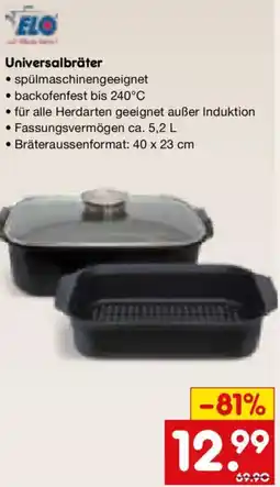 Netto Marken-Discount ELO Universalbräter Angebot