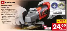 Netto Marken-Discount Einhell Winkelschleifer TC-WS 125 Angebot