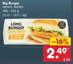 Netto Marken-Discount Big Burger Angebot